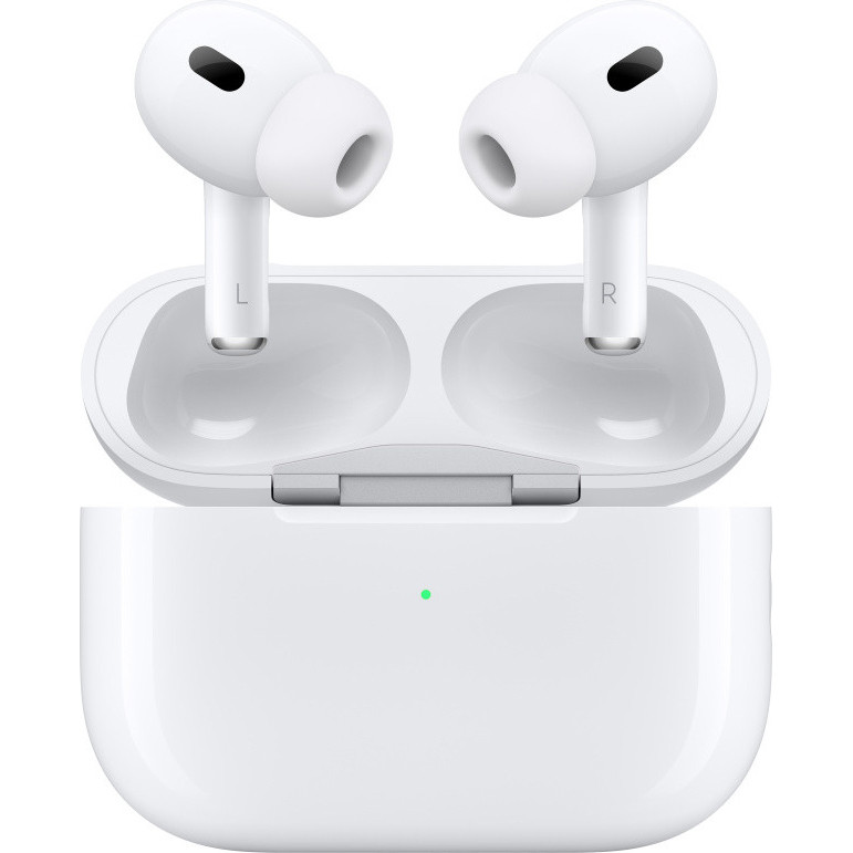 Apple AirPods Pro 2nd generation with MagSafe Charging Case USB-C (MTJV3) - зображення 1