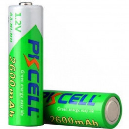 PKCELL AA 2600mAh NiMH 2шт Pre-charged Rechargeable (PC/AA2600-2BA)