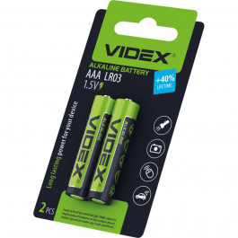 VIDEX AAA bat Alkaline 2шт (25399)