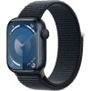 Apple Watch Series 9 GPS 41mm Midnight Aluminum Case w. Midnight Sport Loop (MR8Y3) - зображення 1