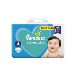 Pampers Active Baby 4, 90 шт.