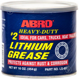 ABRO Abro LG-857 Lithium grease №2литиевая смазка, 454 г