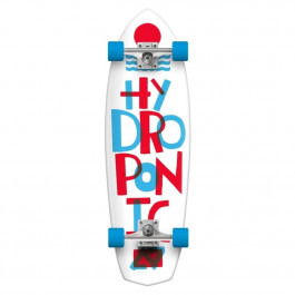 HYDROPONIC Diamond Cruiser Skateboard 32" Tipe White