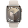 Apple Watch Series 9 GPS 41mm Starlight Aluminum Case w. Starlight Sport Band - S/M (MR8T3) - зображення 2