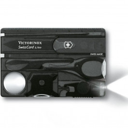 Victorinox Swisscard Lite Black Transparent Blister (0.7333.T3B1)