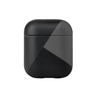 NATIVE UNION Чехол  Marquetry Case for Airpods - Black (APCSE-MARQ-BLK)