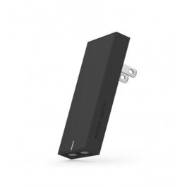 NATIVE UNION Smart Charger 2 USB Fabric Slate (SMART-2-GRY-FB-INT)