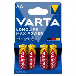 Varta AA bat Alkaline 4шт MAX TECH (04706101404)