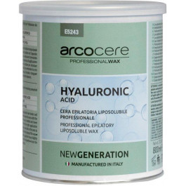 Arcocere Віск у банку для депіляції  New Generation Hyaluronic acid 800 мл (8024908052437)