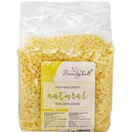 Beautyhall Пленочный воск для депиляции  Hot Film Wax Natural натуральный 1 кг (5200384212920)