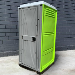 Техпром Біотуалет пластикова кабіна Люкс зелений лайм (бт911)