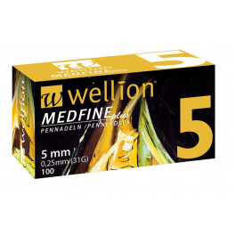 Wellion MEDFINE plus 5mm pen needles