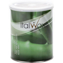 ItalWax Теплий віск для депіляції  Алоє в банці 800 мл (8032835162099)