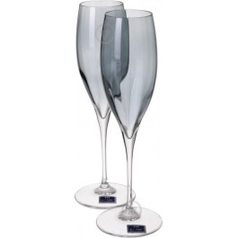 Vema Набор бокалов для шампанского Monalisa Allegria Smoke 260 мл 6 шт. (99001628)