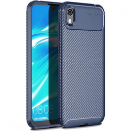 iPaky Carbon Fiber Series/Soft TPU Case Huawei Honor 8S Blue