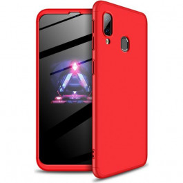 GKK 3 in 1 Hard PC Case Samsung Galaxy A40 Red