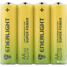 Enerlight AA bat Zinc-Carbon 4шт Super Power 80060204