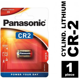 Panasonic CR-2 bat(3B) Lithium 1шт (CR-2L/1BP)