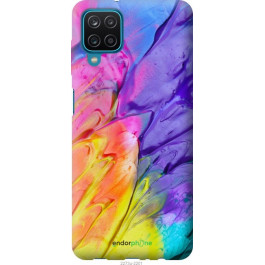 Endorphone Силіконовий чохол на Samsung Galaxy A12 A125F Різнокольорові фарби 2273u-2201-38754