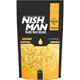 Nishman Воск для депиляции  Hard Wax Beans Natural 500 гр (8682035080442)