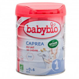 Babybio Органічна суха молочна суміш  Caprea 1 з козиного молока, 0-6 міс., 800 г