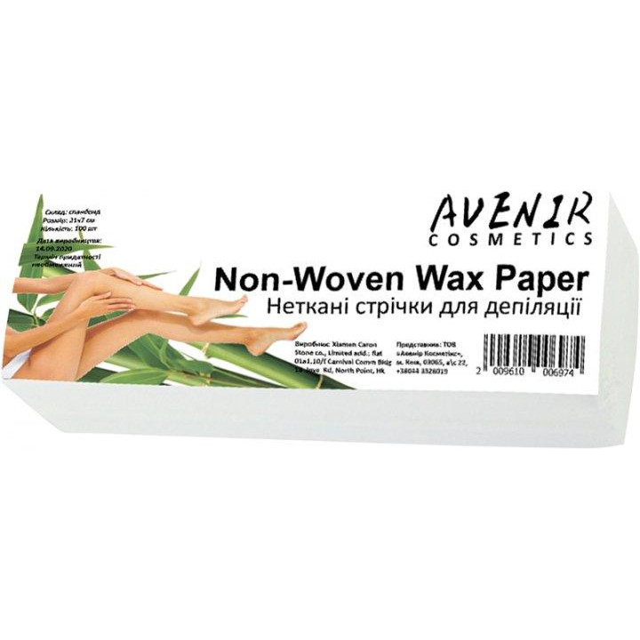 Avenir Cosmetics Нетканые полоски для депиляции  Non-Woven Wax Paper 100 шт (2009610006974) - зображення 1