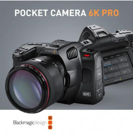 Blackmagic Design Pocket Cinema Camera 6K Pro (CINECAMPOCHDEF06P)