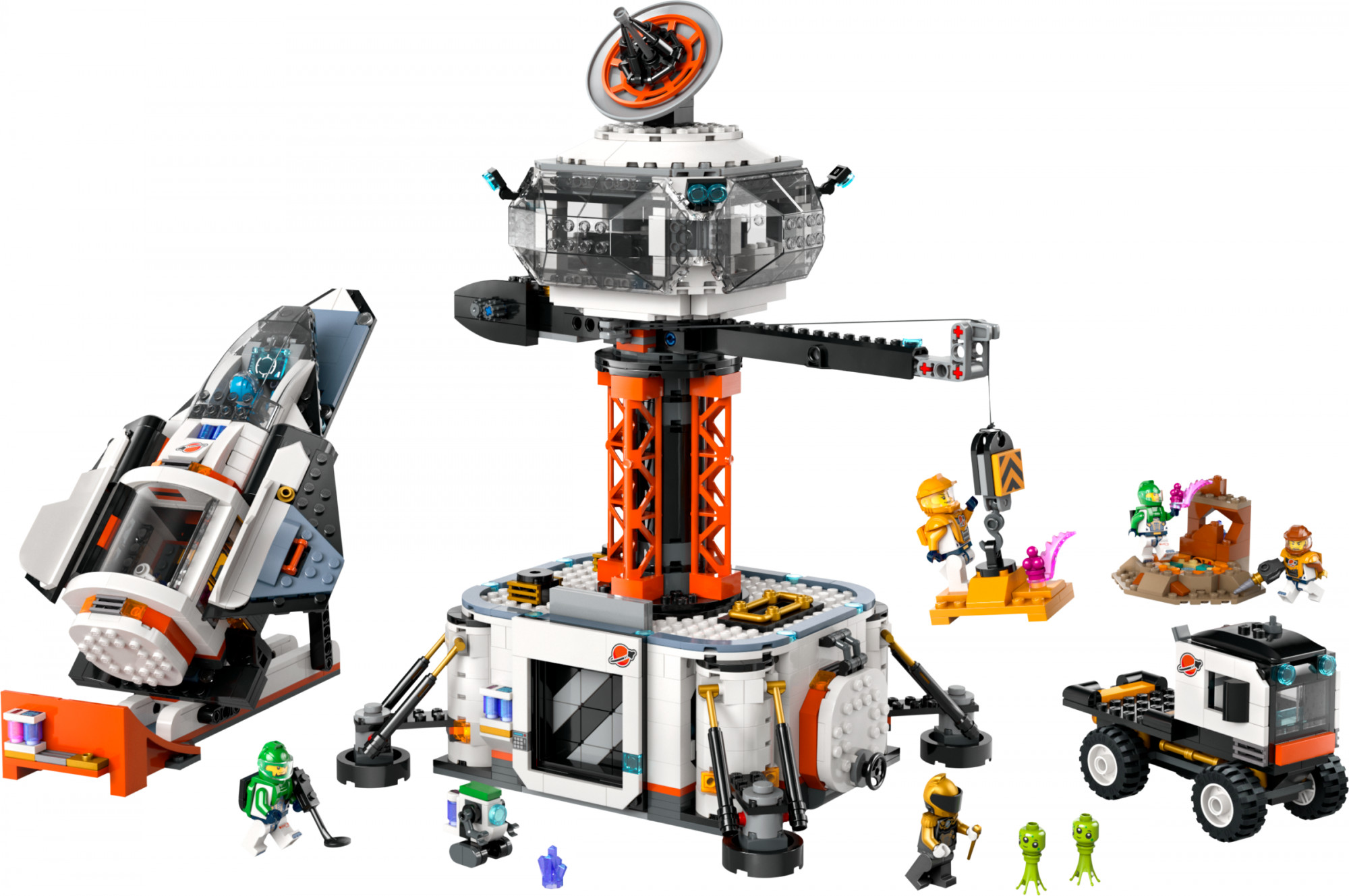 LEGO City Космічна база й стартовий майданчик для ракети (60434) - зображення 1
