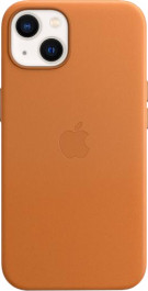 Apple iPhone 13 Leather Case with MagSafe - Golden Brown (MM103)