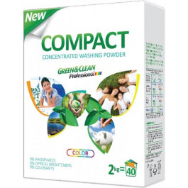 Green&Clean Professional Compact для цветного белья, 2 кг (4823069702526)