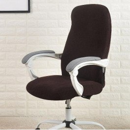 Homytex Чохол на офісне крісло цільний водовідштовхувальний  коричневий 60х80 см (ht-HT-256041/1)