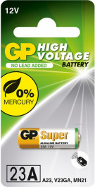 GP Batteries 23A bat Alkaline 1шт (23AE-U1)