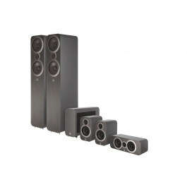 Q Acoustics 3050i 5.1 Home Theater Speaker Package Graphite Grey