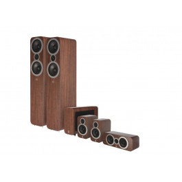 Q Acoustics 3050i 5.1 Home Theater Speaker Package English Walnut
