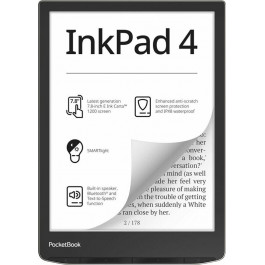 PocketBook 743G InkPad 4, Stundust Silver (PB743G-U-CIS)