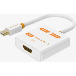 Cabletime mini DisplayPort to HDMI 0.2m v2.0 White (CP27B)