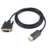 Prologix DisplayPort to DVI 1.8m Black (PR-DP-DVI-P-04-30-18M) - зображення 3