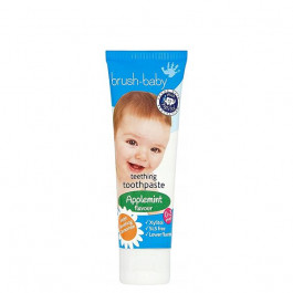 Brush-Baby Дитяча зубна паста  Teething Toothpaste від 0 до 2 років зі яблучно-м'ятним смаком (50 мл.)