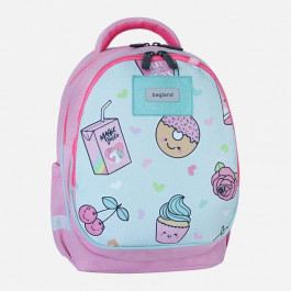 Bagland Шкільний рюкзак  BUTTERFLY 0056566 1349 рожевий з принтом 21 л