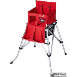 FemStar One2Stay Folding Highchair Sightly Red