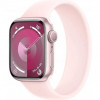 Apple Watch Series 9 GPS 41mm Pink Alu. Case w. Light Pink Solo Loop - Size 6 (MR9N3+MTER3) - зображення 1