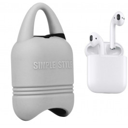 i-Smile Чохол Kindon  для Apple AirPods IPH1430 Gray (702348)