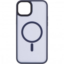 2E Basic для Apple iPhone 15 Plus, Soft Touch MagSafe Cover, Dark Blue (2E-IPH-15PRM-OCLS-DL)