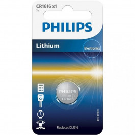 Philips CR-1616 bat(3B) Lithium 1шт (CR1616/00B)