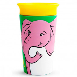 Munchkin Чашка непроливна Miracle 360 WildLove Elephant, 266 мл (05193201)