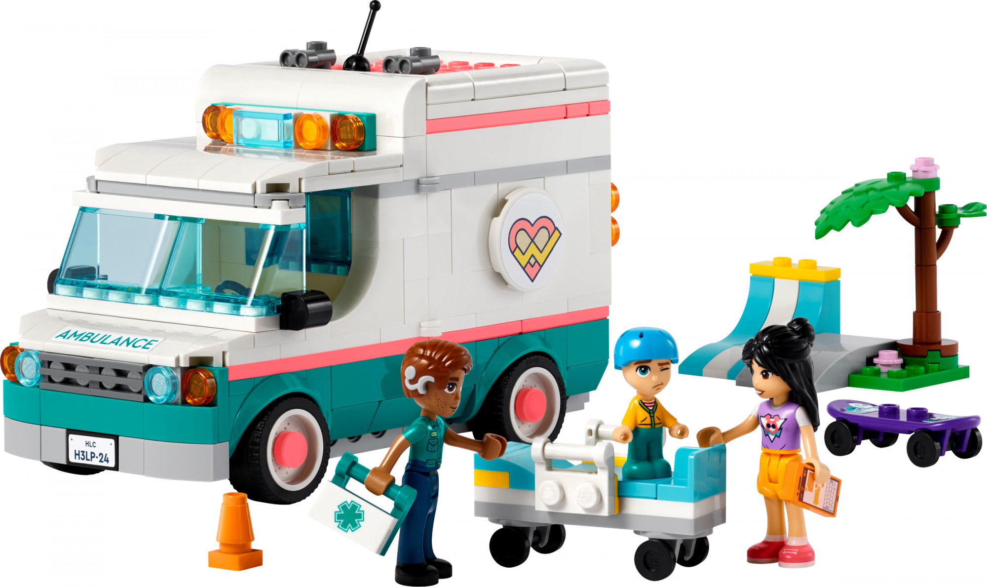 LEGO Машина швидкої допомоги міської лікарні Хартлейк (42613) - зображення 1