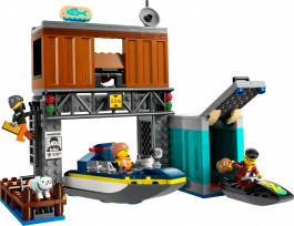 LEGO Поліцейський катер і притулок злочинців (60417)