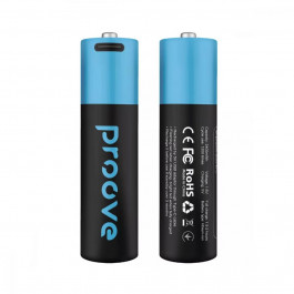 Proove Type-C Compact Energy 2600mAh Lithium-ion AA 2pack Black (RBCE26010008)