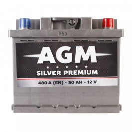  AGM 6СТ-50 АзЕ Silver Premium
