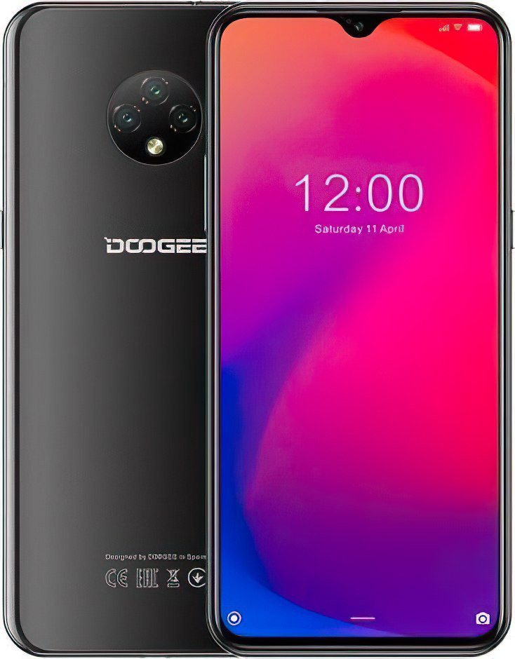 DOOGEE X95 3/16GB Black - зображення 1